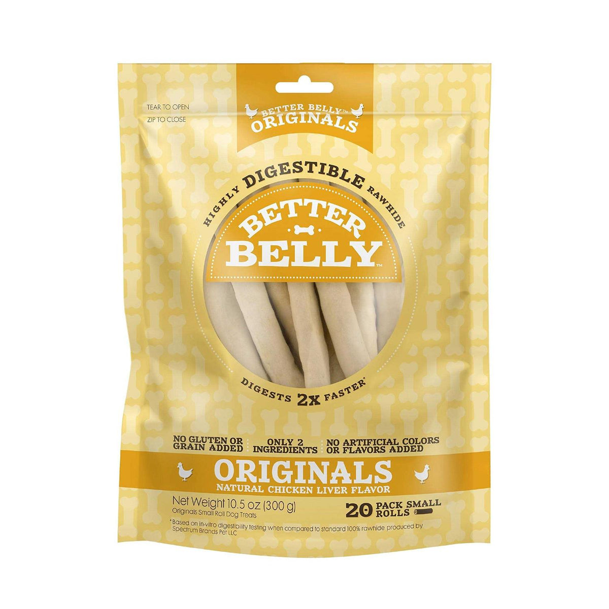 Chicken Liver Rawhide Rolls U9061