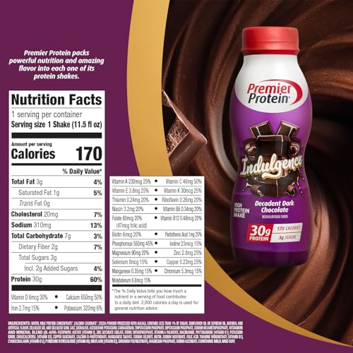 11.5 fl oz Pack of 12 Protein Shake M1104