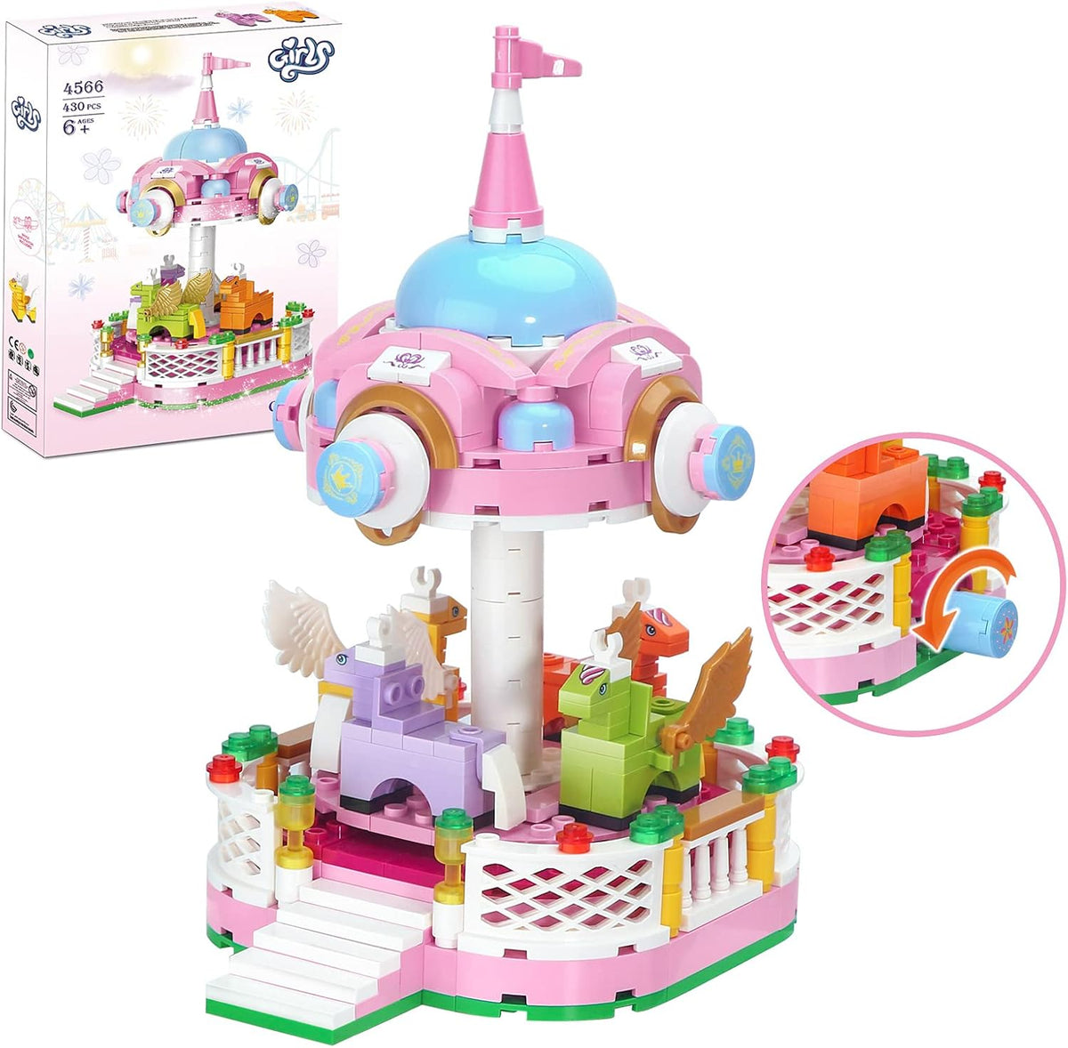 430 Pieces Amusement Park Building Set T161235