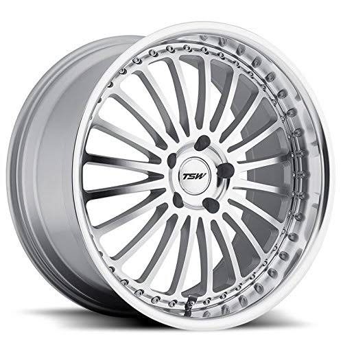 Silver 17x8 5x108 40 Wheel E254