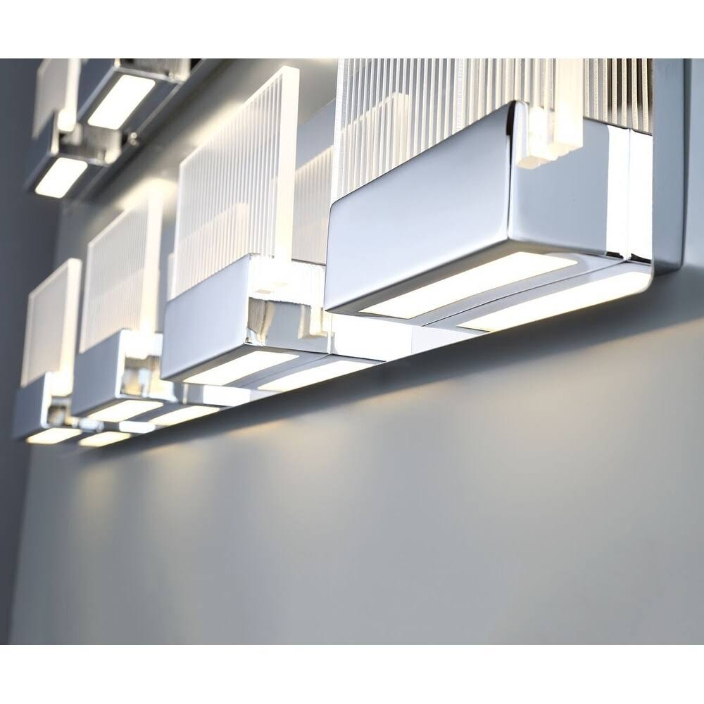 Chrome LED Bathbar G4935
