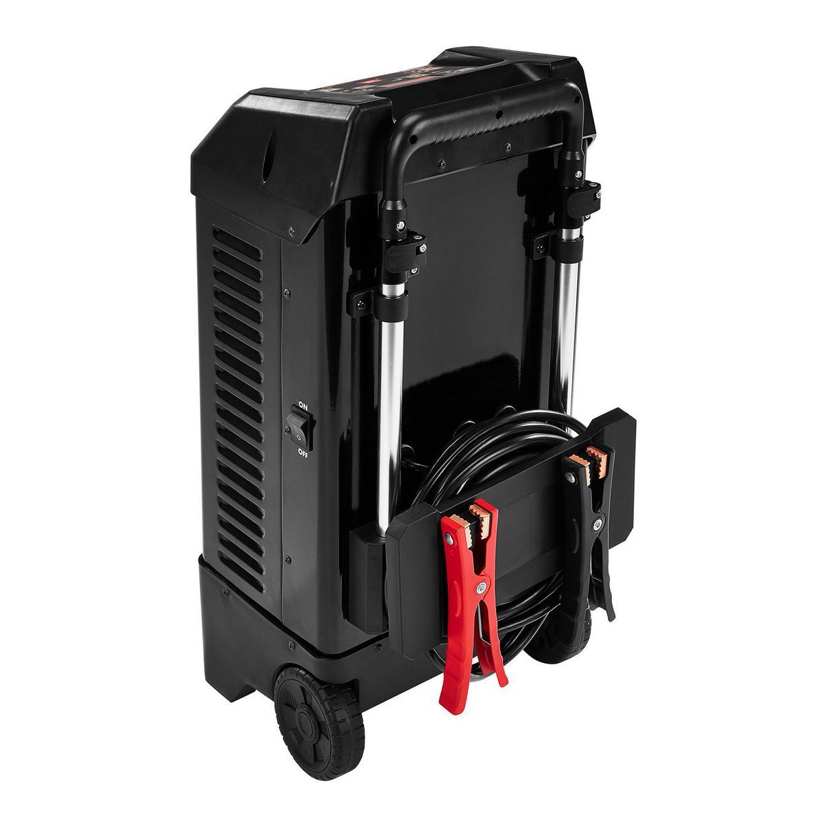 6/12V Wheeled Battery Charger, Engine Starter, and Alternator Tester V66231