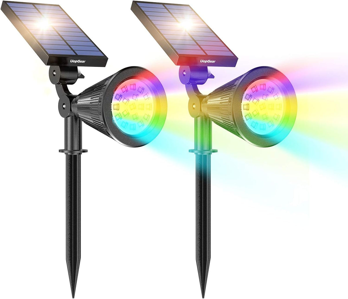 Solar Powered LED Landscape Spotlights N107217