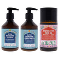3 Pc Conditioner Shampoo Hair Oil Kit H666887