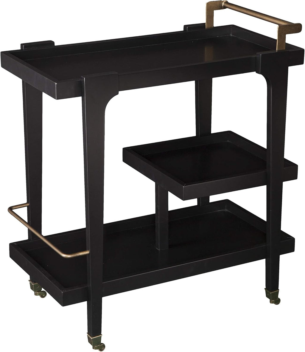 Black Bar Cart P12340