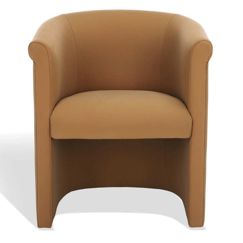 Brown Genuine Leather Dining Chair N335146