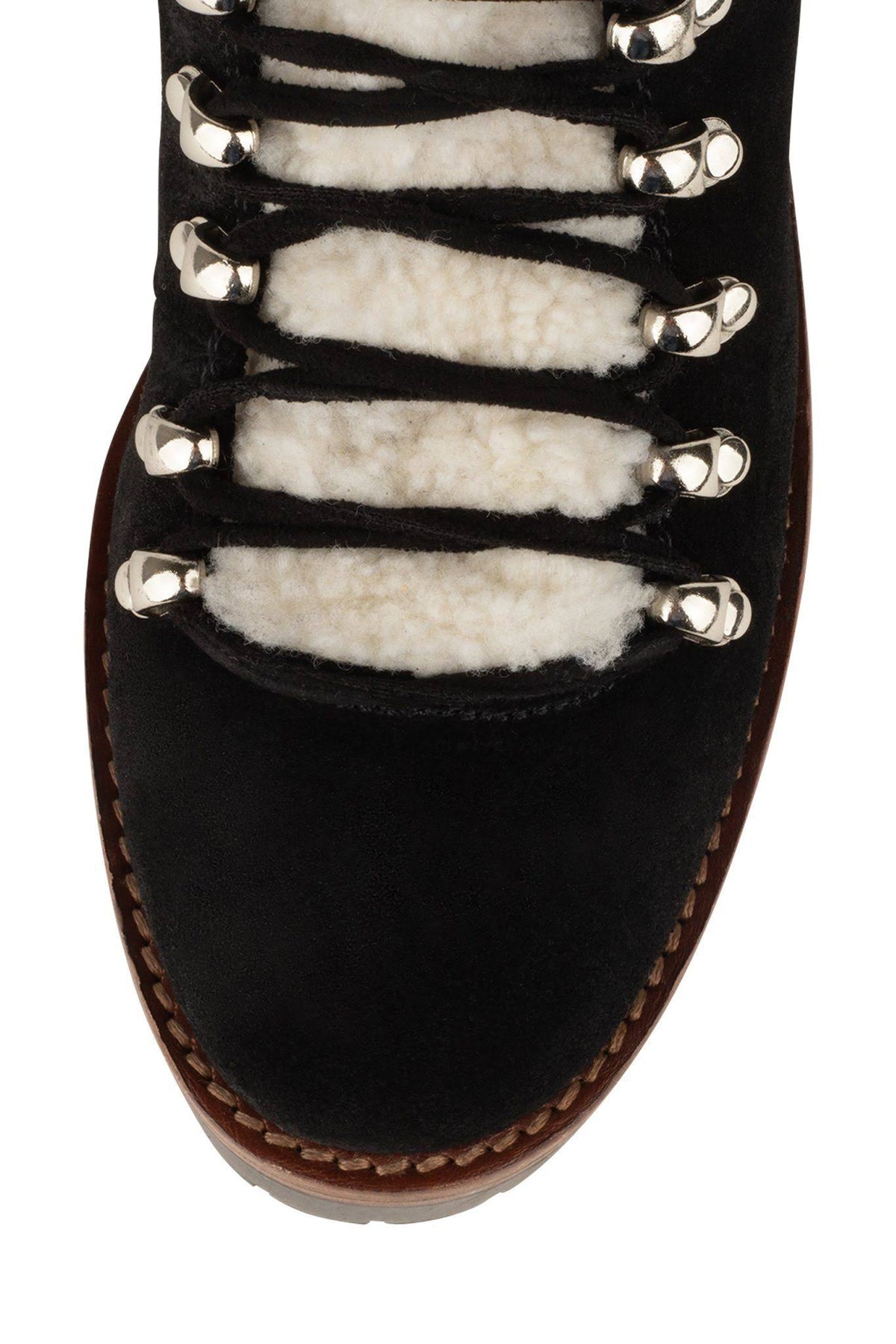 Taupe Suede Ivory Boots Y67199