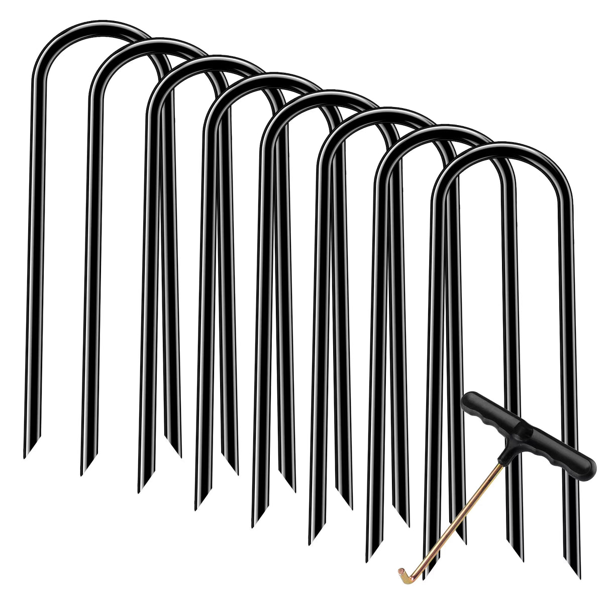 8 Pcs Heavy Duty Trampoline Ground Anchor D205910