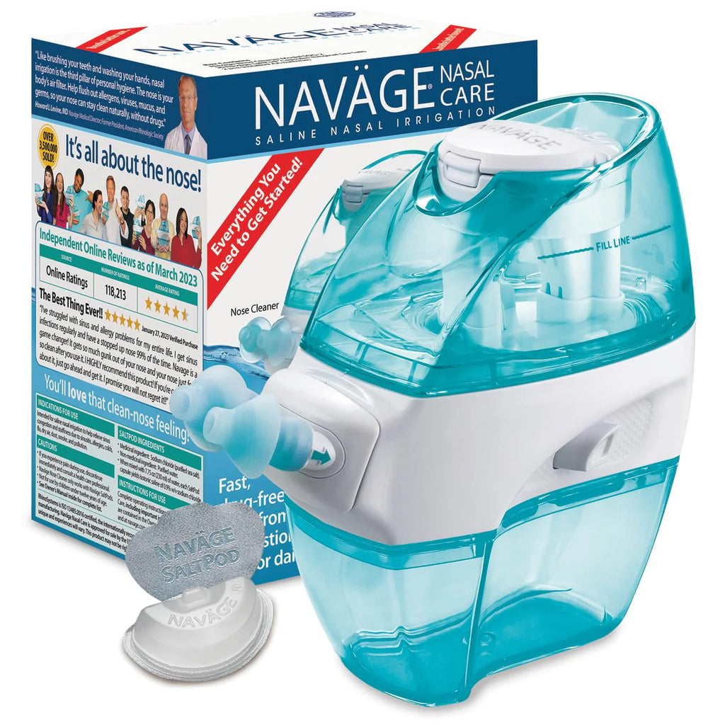 Nasal Care Starter Bundle Nose Cleaner with 30 SaltPods C8902