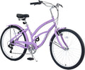 26 Inch 7 Speeds Steel Frame Beach Cruiser Bike Y202994