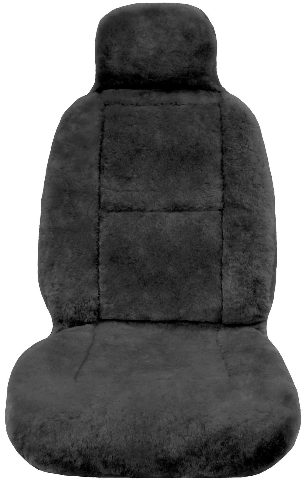 Sheepskin Seat Cover Gray T3596