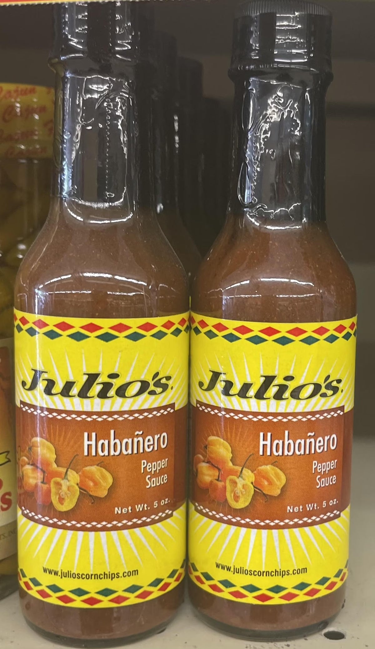5 oz Habanero Pepper Sauce, Bundle of 2 V528
