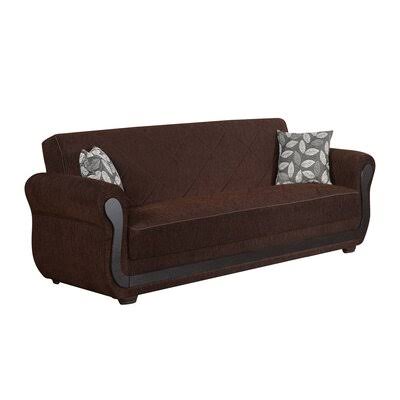 Brown Cotton Round Arm Sleeper L4828