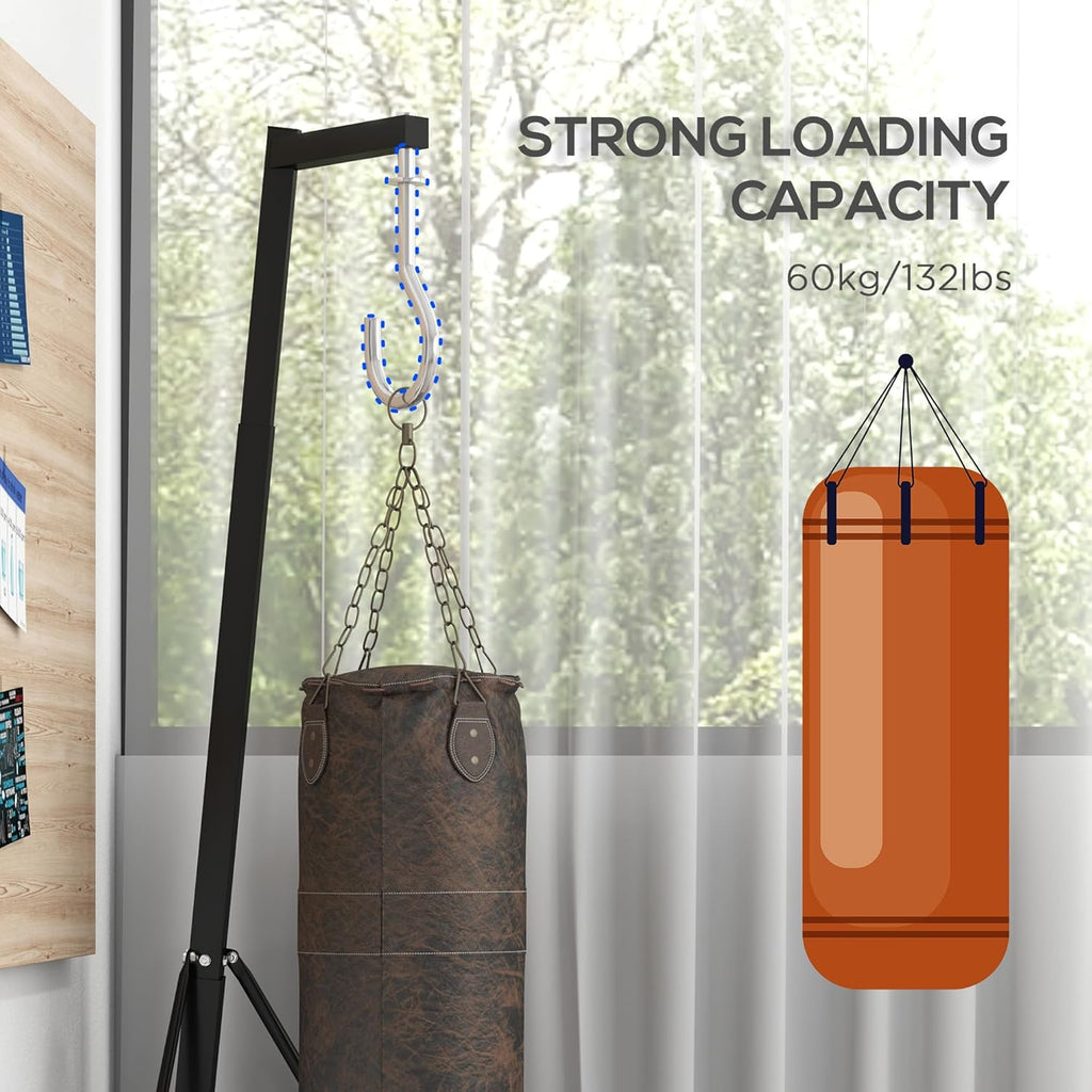 Height Adjustable Heavy Bag Stand with Weighted Base C9449