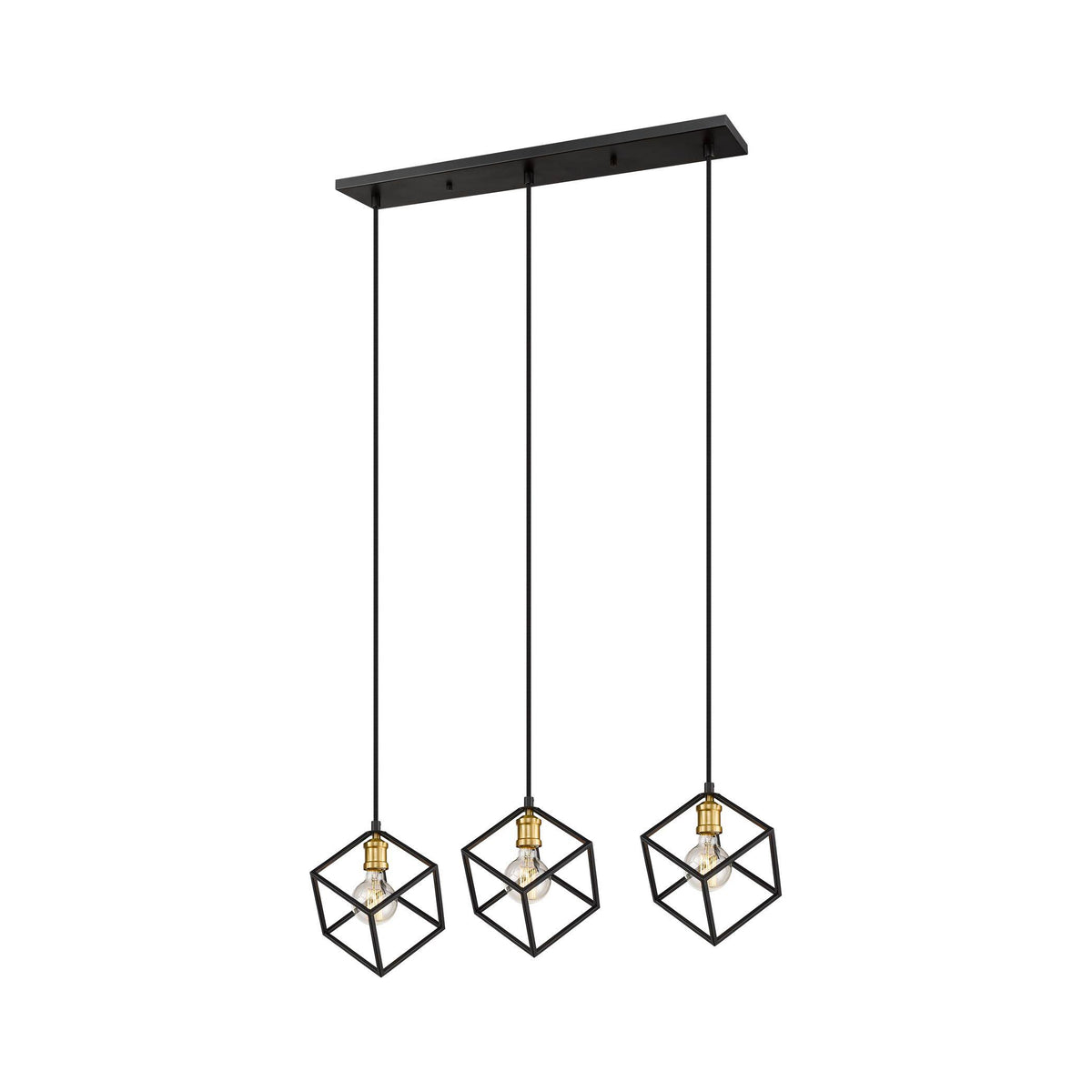 3 Light Island Light Bronze Finish K211