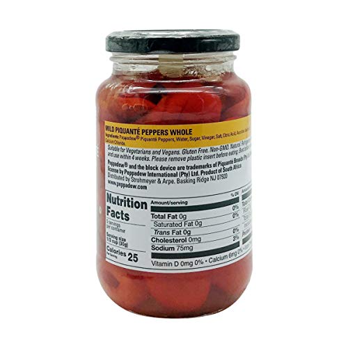Sweet Piquant Peppers, 14 Ounce J47300