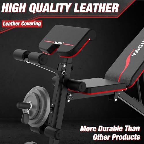 800 LB Adjustable Incline Decline Weight Bench B91043