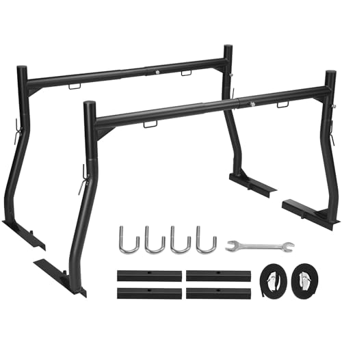 71in Aluminum Truck Rack with 8 Non-Drilling C-Clamps B85041
