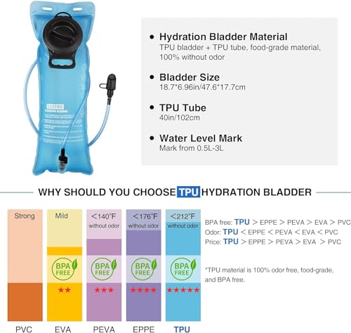Hydration Backpack with Water Bladder N7524