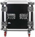 12U Pro Audio DJ Road Rack Case with Casters Y872287