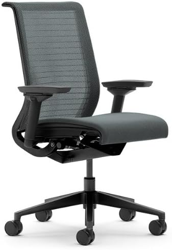 Black 3D Knit Back Chair X2469