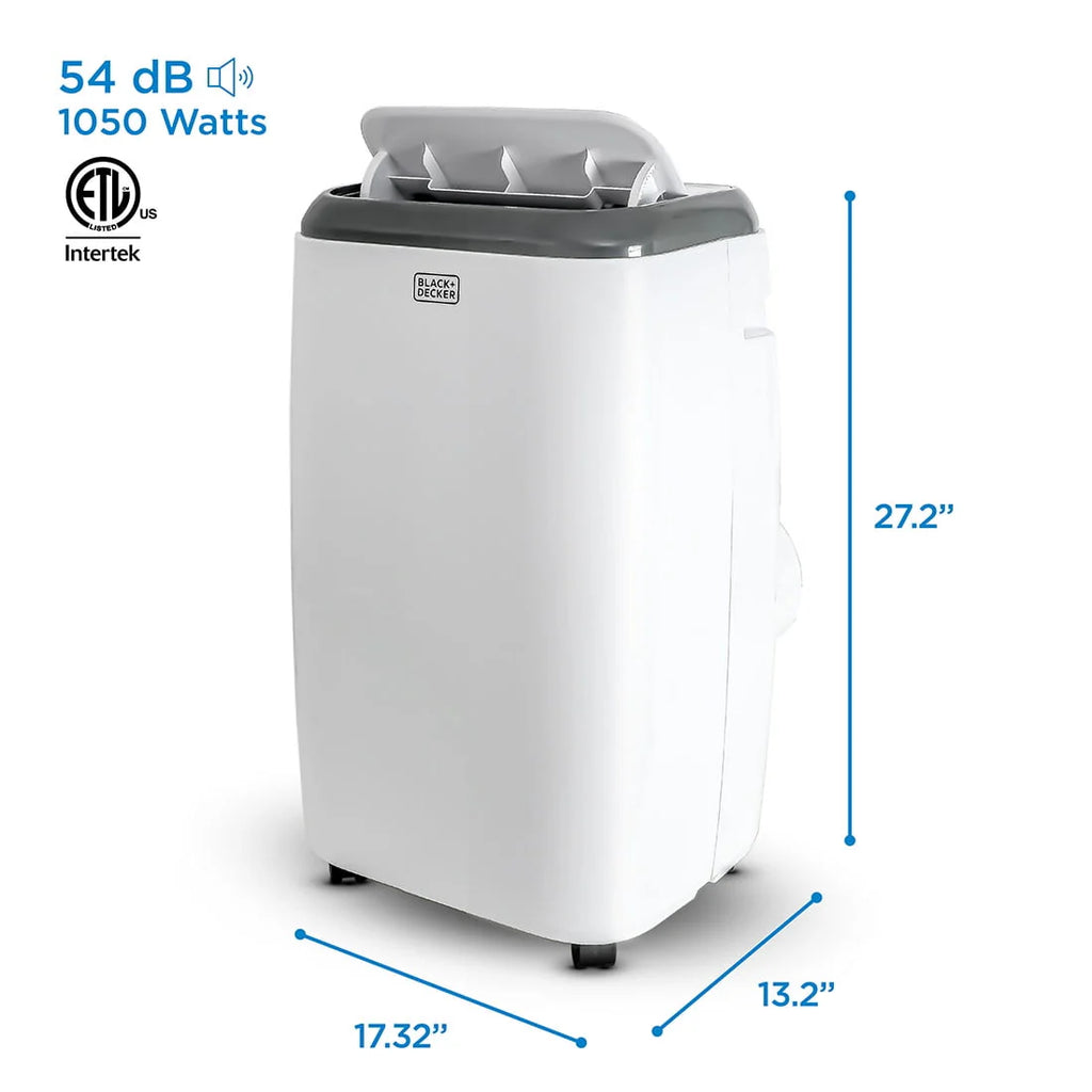 5,000 BTU Portable Air Conditioner with Remote Control, White C827227