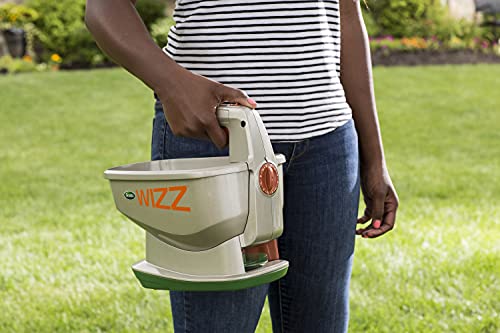 Handheld Spreader Holds up to 2,500 sq. ft., Brown K57528