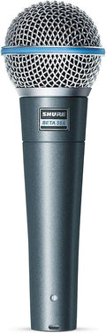 Supercardioid Dynamic Vocal Microphone with Stand Adapter and Storage Bag F58708