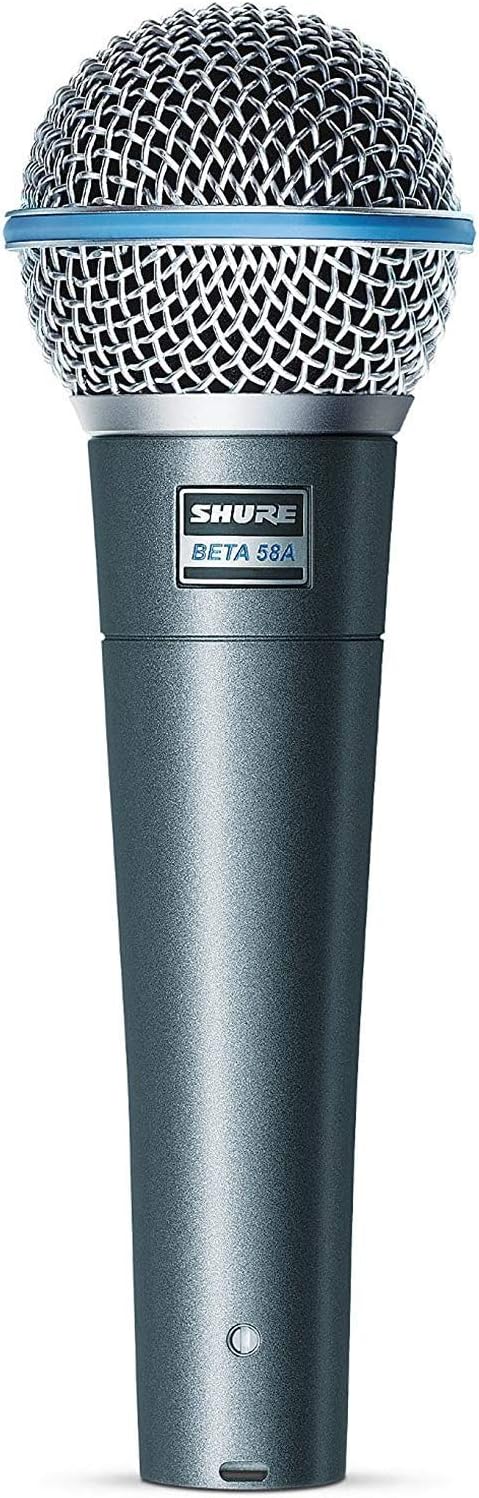 Supercardioid Dynamic Vocal Microphone with Stand Adapter and Storage Bag F58708