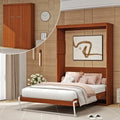 Full Brown Murphy Bed S377
