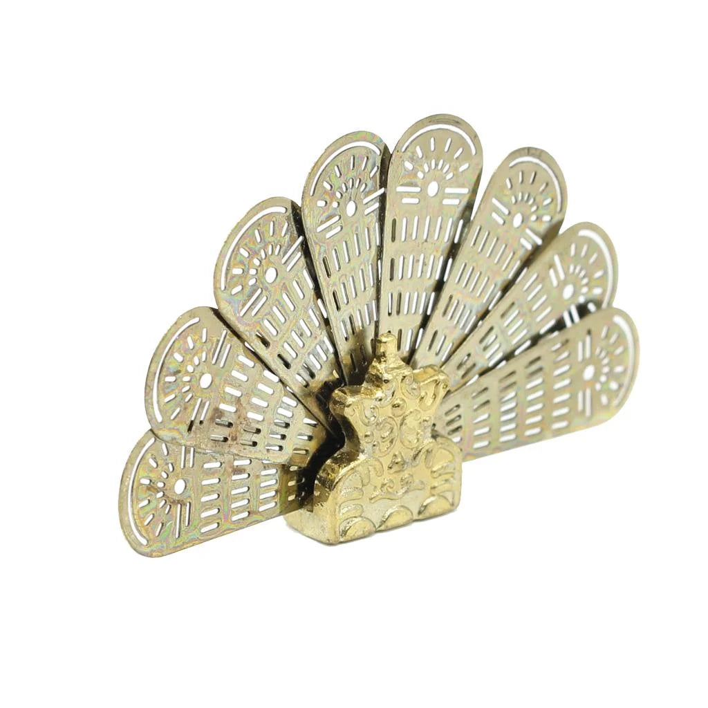 Miniature Metal Fireplace Fan For 1/12 Scale Dollhouse Accessory R365635