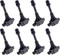 Set of 8 Ignition Coil Pack Compatible with Nissan Infiniti Titan Pathfinder Armada NV2500 NV3500 QX56 4.0L 5.6L Y3542