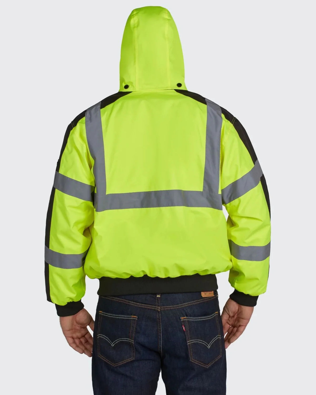 High Visibility Waterproof 3-Season Jacket P391