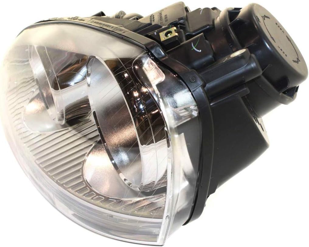 Driver Side Halogen Headlight for Volkswagen Jetta Rabbit 2006-2009 E55056