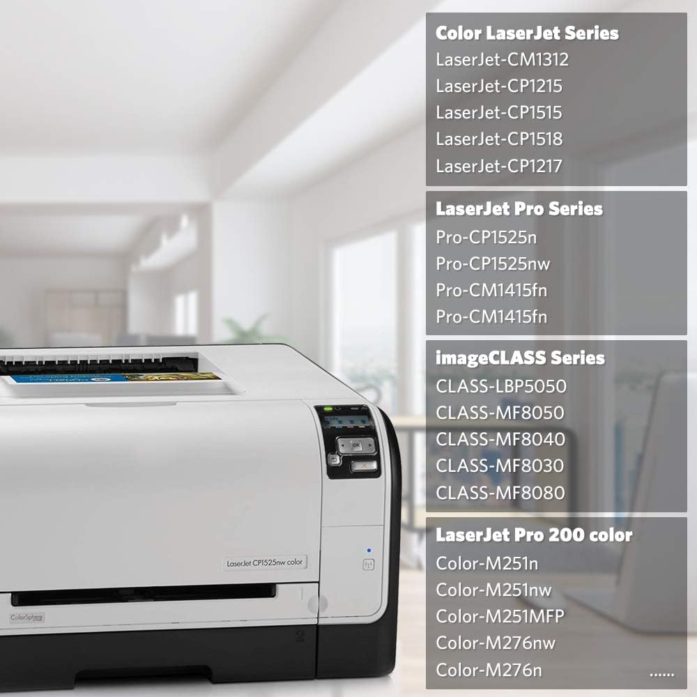 Black Cyan Magenta Yellow Toner Cartridge Q5359