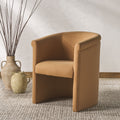 Brown Genuine Leather Dining Chair N335146