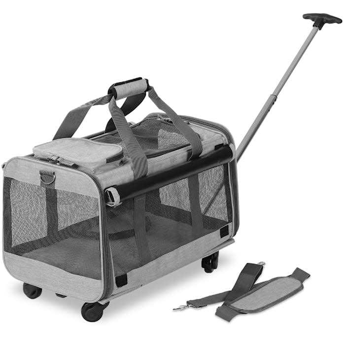 Pet Carrier with Detachable Wheels V82781