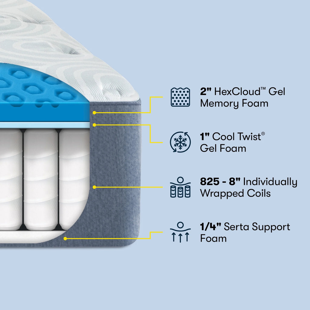 Hybrid Medium Mattress B632