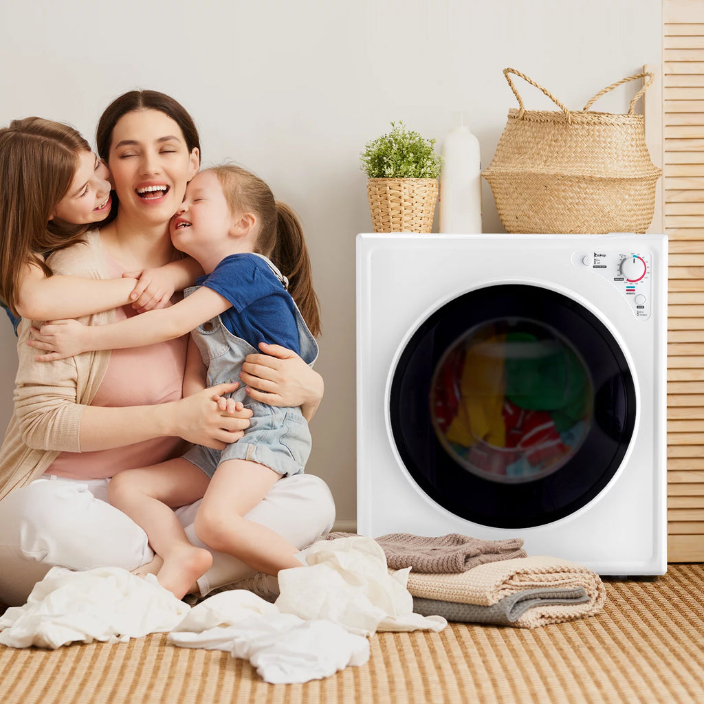 White 2.6 cu ft Compact Electric Dryer Q8636