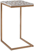 Gold Metal Accent Table E231