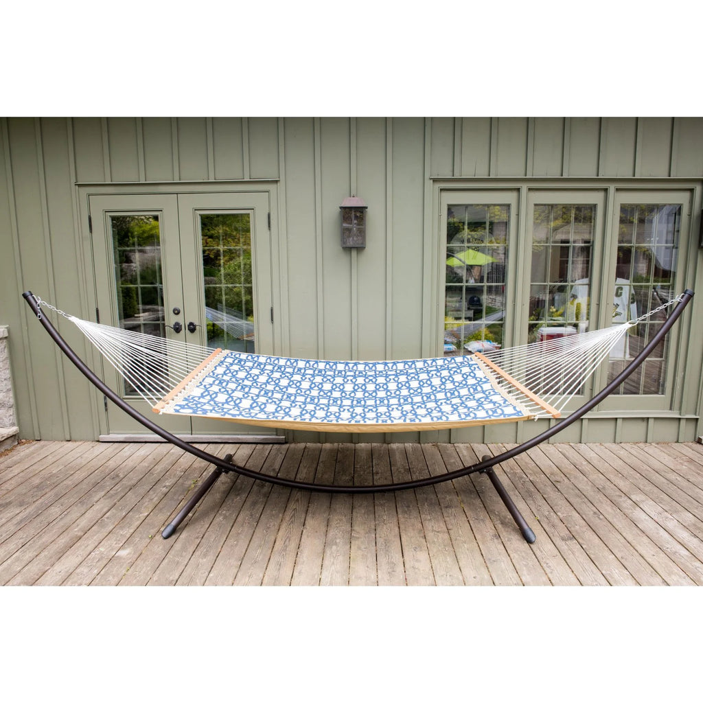 Quilted Fabric Double Hammock I61381