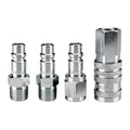 1/2 in. Steel Quick Coupler Set, 4 Piece E607383