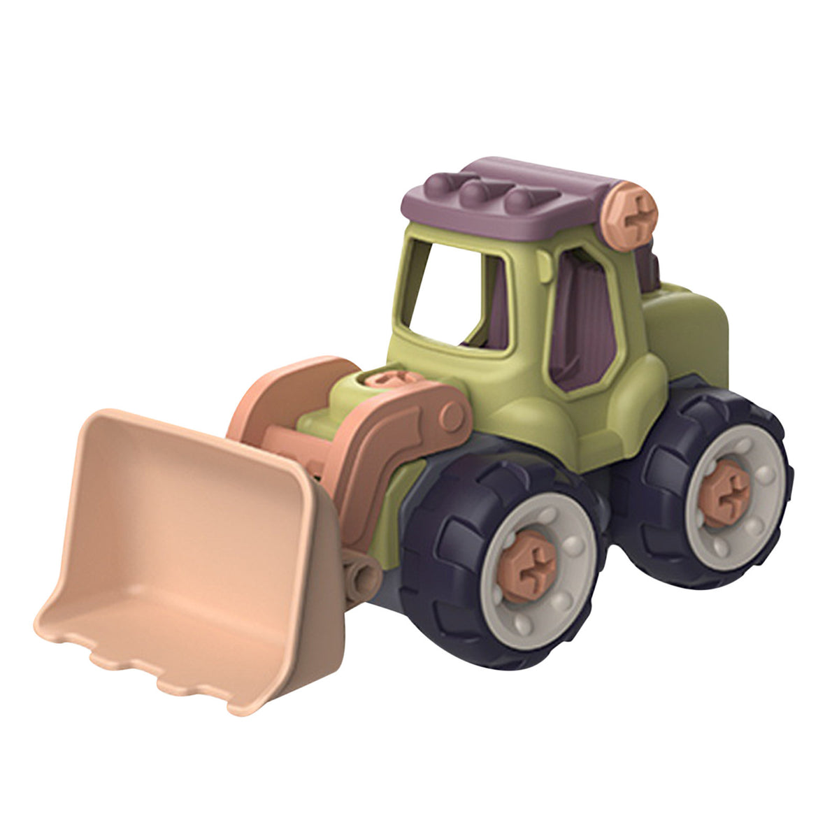 DIY Nut Building Construction Toy Excavator H132074