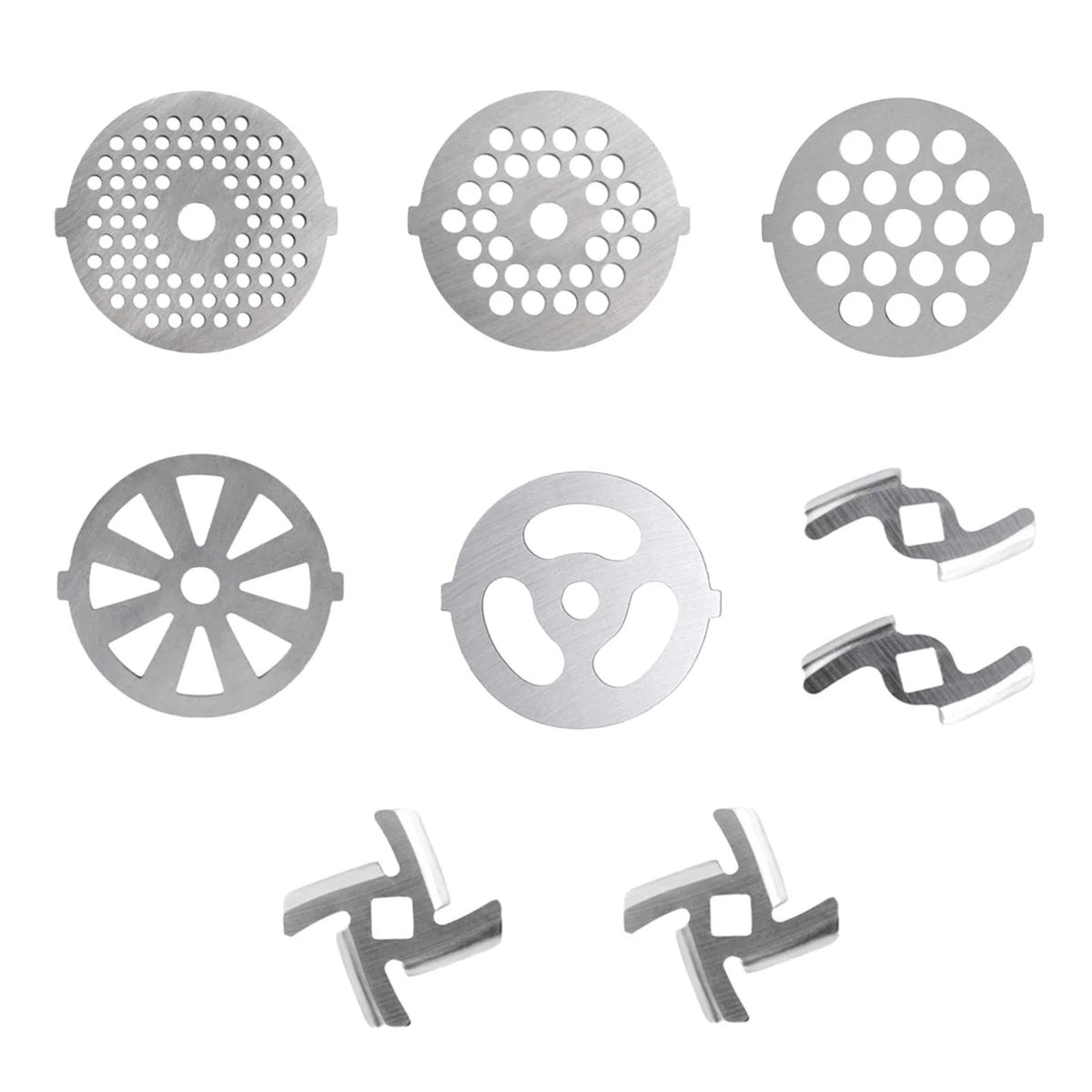 Stainless Steel Meat Grinder Attachment J1191