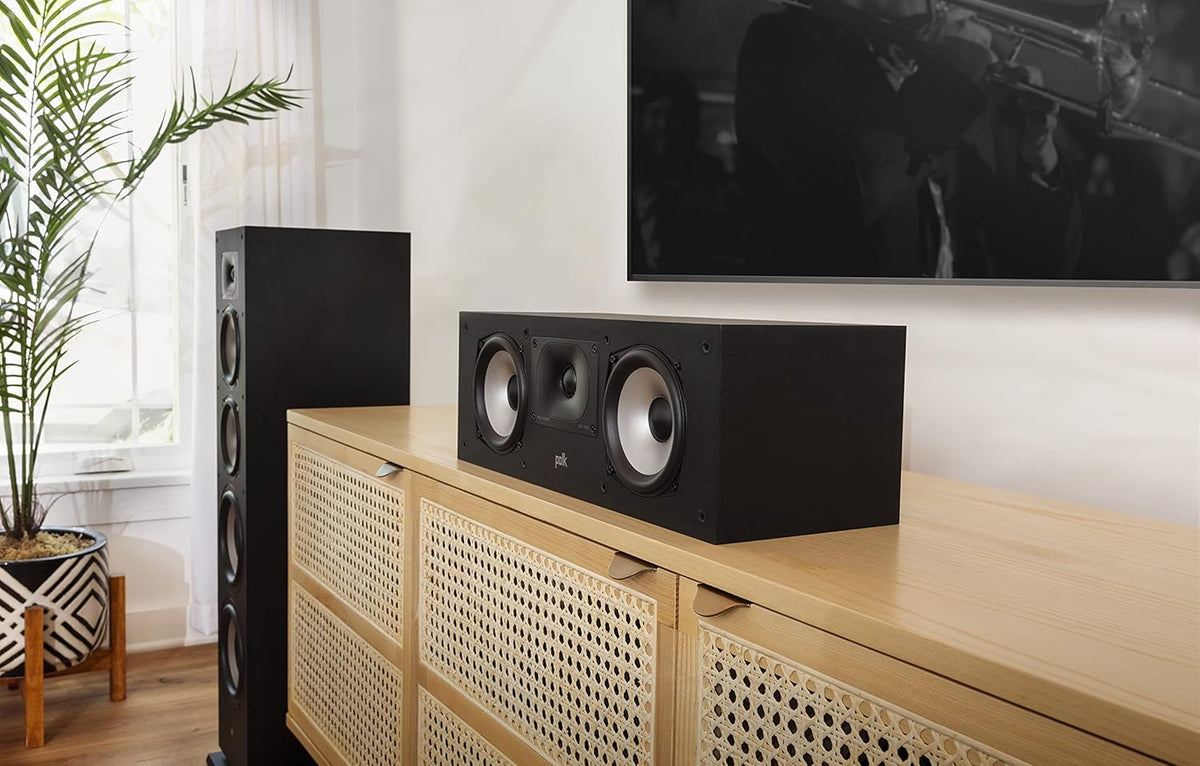 Compact Center Channel Speaker, Midnight Black Y31180