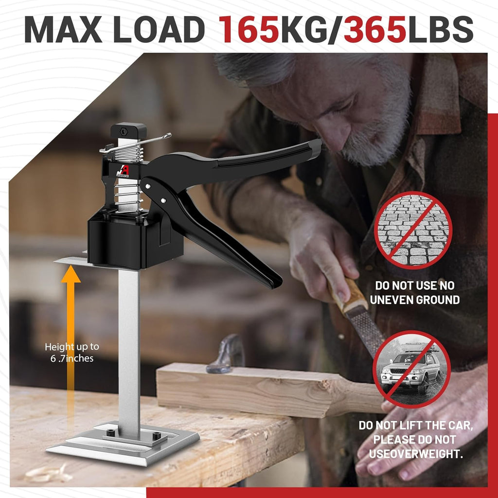 12 in Construction Jack, 440LBS Load, 2 Pack P340