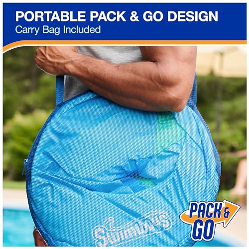 Inflatable Pool Float Chair Sky Blue V796