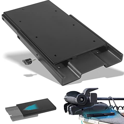 Black Aluminum Trolling Motor Quick Release Bracket Z9152