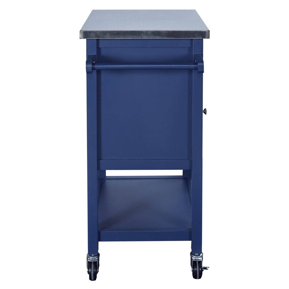 White Apartment Cart B793