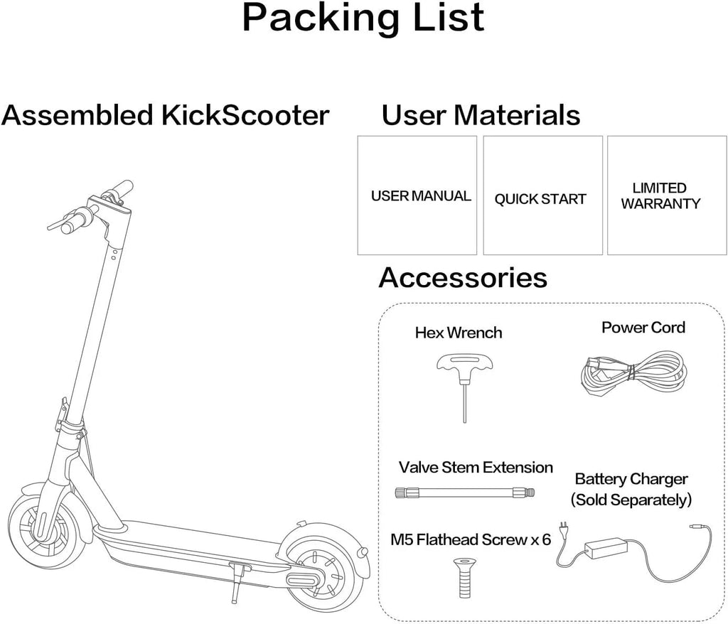 350W Motor 40 Miles Long-Range Electric Kick Scooter M2079